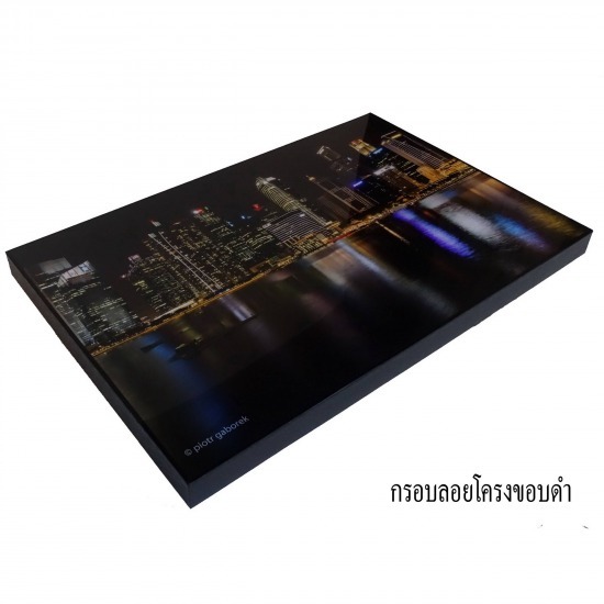 โรงงานผลิตกรอบรูปวิทยาศาสตร์ - ยู พี เรซิ่น แอนด์ เคมีคอล  - กรอบลอยโครงขอบดำ
